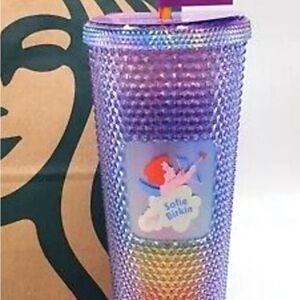 Starbucks x Sofie Birkin Limited Pride 🌈Rainbow Cupid Cold Cup Tumbler 24oz NEW